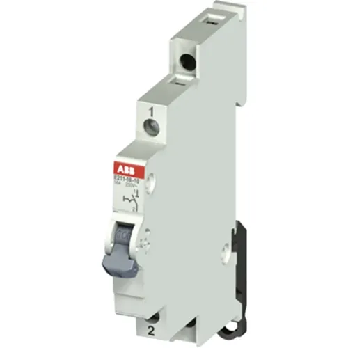 ABB E211-16-10: A 9mm Wide On-Off Switch That Fits Where Others Wont