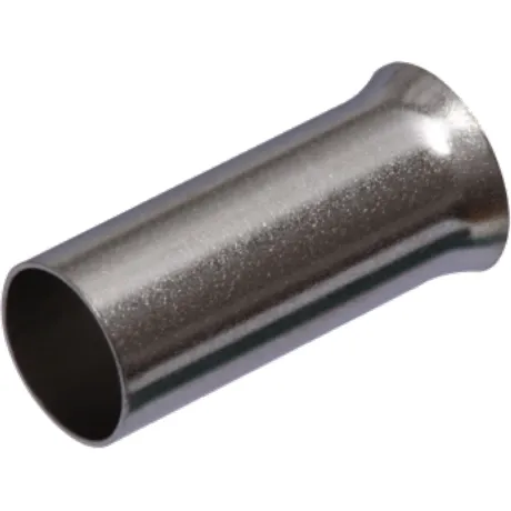 Uninsulated Wire End Ferrule - 1.0 mm² 6mm Silver Collarless | QUADRIOS 22C475