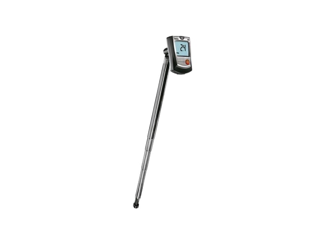 Hot Wire Thermo-Anemometer - Telescopic Probe, Airflow & Temperature | Testo 405